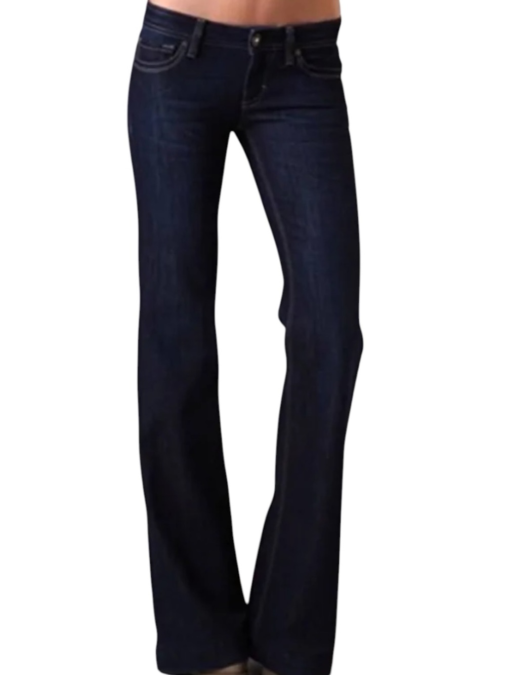 DL1961 Melissa Wide Leg Jeans Womens 29 Blue 4-Way Stretch Denim